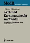 E-Book (pdf) Arzt- und Kassenarztrecht im Wandel von