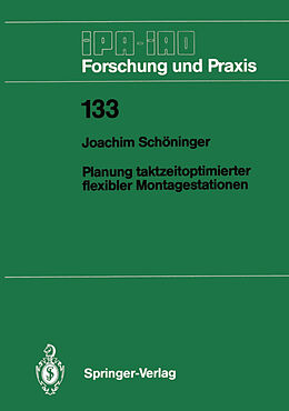 E-Book (pdf) Planung taktzeitoptimierter flexibler Montagestationen von Joachim Schöninger