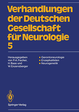 E-Book (pdf) Verhandlungen der Deutschen Gesellschaft für Neurologie von 