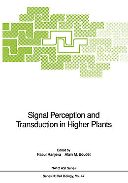 Couverture cartonnée Signal Perception and Transduction in Higher Plants de 