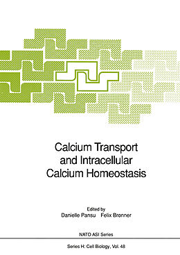 Couverture cartonnée Calcium Transport and Intracellular Calcium Homeostasis de 
