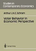 E-Book (pdf) Voter Behavior in Economics Perspective von Arthur J. H. C. Schram