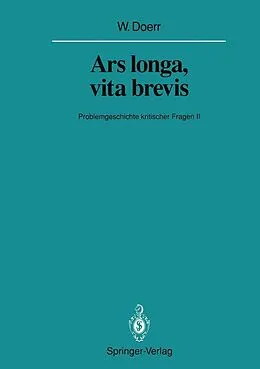 E-Book (pdf) Ars longa, vita brevis von Wilhelm Doerr
