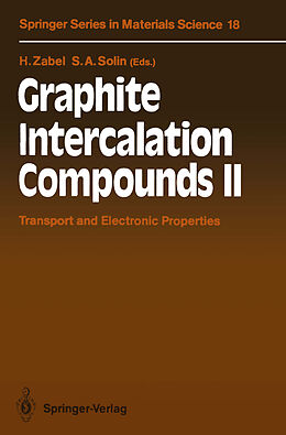 Couverture cartonnée Graphite Intercalation Compounds II de 