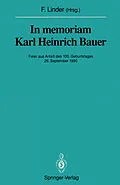E-Book (pdf) In memoriam Karl Heinrich Bauer von 