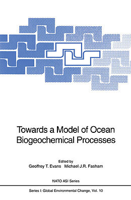 Couverture cartonnée Towards a Model of Ocean Biogeochemical Processes de 