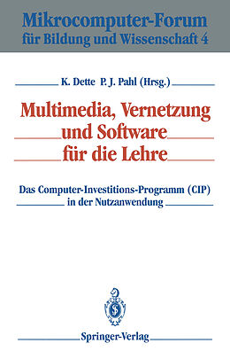 E-Book (pdf) Multimedia, Vernetzung und Software für die Lehre von 