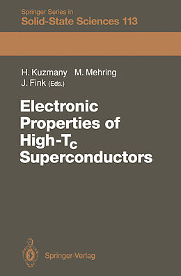 eBook (pdf) Electronic Properties of High-Tc Superconductors de 