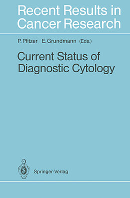 Kartonierter Einband Current Status of Diagnostic Cytology von 