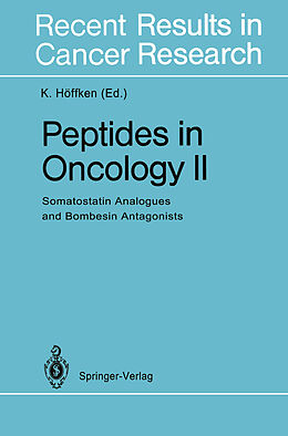 Kartonierter Einband Peptides in Oncology II von 