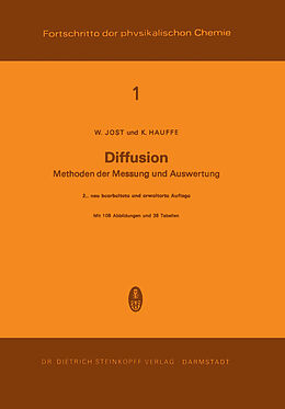 Kartonierter Einband Diffusion von W. Jost, K. Hauffe