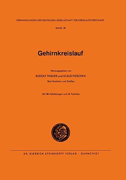 E-Book (pdf) Gehirnkreislauf von Rudolf Thauer, Klaus Pleschka