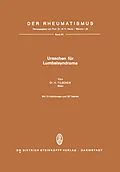 E-Book (pdf) Ursachen für Lumbalsyndrome von H. Tilscher