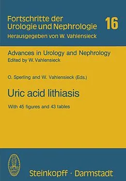 E-Book (pdf) Uric acid lithiasis von O. Sperling, W. Vahlensieck