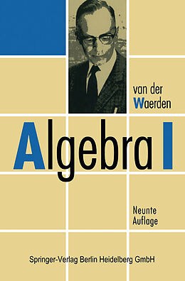 Kartonierter Einband Algebra I von B.L.van der Waerden