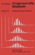 E-Book (pdf) Angewandte Statistik von Kurt Stange