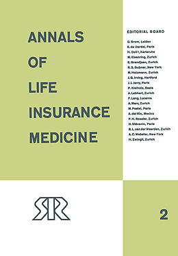 Couverture cartonnée Annals of Life Insurance Medicine de 