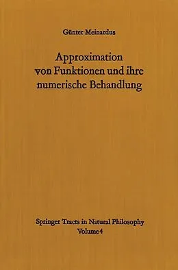 E-Book (pdf) Approximation von Funktionen und ihre numerische Behandlung von Günter Meinardus