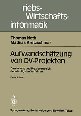 E-Book (pdf) Aufwandschätzung von DV-Projekten von Thomas Noth, Mathias Kretzschmar