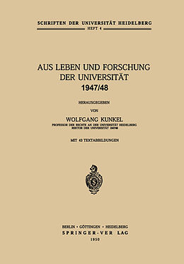 E-Book (pdf) Aus Leben und Forschung der Universität 1947/48 von 