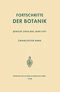E-Book (pdf) Fortschritte der Botanik von Erwin Bünning, Ernst Gäumann