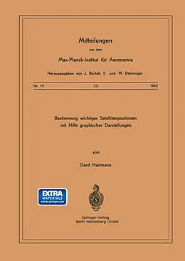 E-Book (pdf) Bestimmung Wichtiger Satellitenpositionen mit Hilfe Graphischer Darstellungen von G. Hartmann
