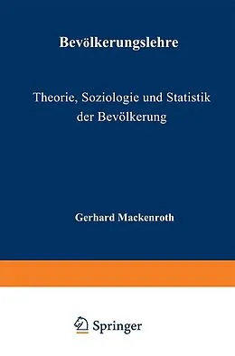 E-Book (pdf) Bevölkerungslehre von G. Mackenroth
