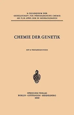 E-Book (pdf) Chemie der Genetik von Hans Ris, Günther Siebert, Max Alfert