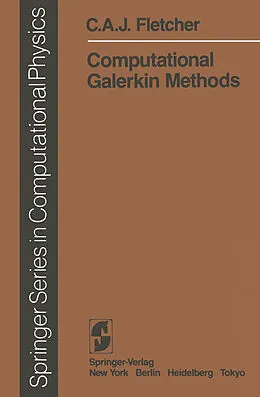 E-Book (pdf) Computational Galerkin Methods von C. A. J. Fletcher