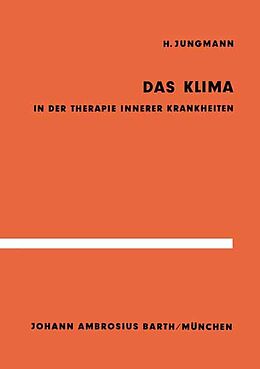 E-Book (pdf) Das Klima in der Therapie innerer Krankheiten von H. Jungmann