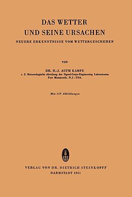 E-Book (pdf) Das Wetter und Seine Ursachen von H.-J. AufmKampe