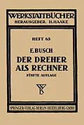 E-Book (pdf) Der Dreher als Rechner von E. Busch, H. Haake, O. Lattermann