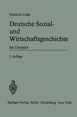 E-Book (pdf) Deutsche Sozial- und Wirtschaftsgeschichte von Friedrich Lütge