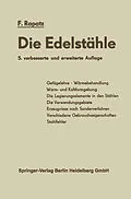 E-Book (pdf) Die Edelstähle von F. Rapatz