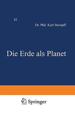 E-Book (pdf) Die Erde als Planet von Karl Stumpff
