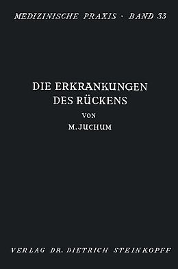 E-Book (pdf) Die Erkrankungen des Rückens von Martin Juchum