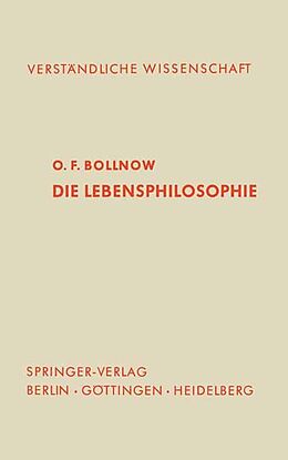 E-Book (pdf) Die Lebensphilosophie von O.F. Bollnow