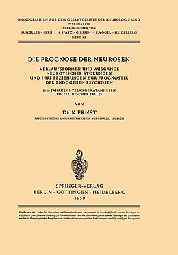 E-Book (pdf) Die Prognose der Neurosen von K. Ernst