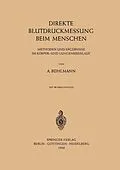 E-Book (pdf) Direkte Blutdruckmessung Beim Menschen von Albert Bühlmann
