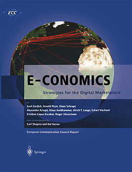 eBook (pdf) E-Conomics de Axel Zerdick, Klaus Schrape, Alexander Artope