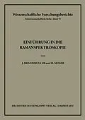 E-Book (pdf) Einführung in die Ramanspektroskopie von Josef Brandmüller, Heribert Moser