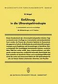 E-Book (pdf) Einführung in die Ultrarotspektroskopie von W. Brügel