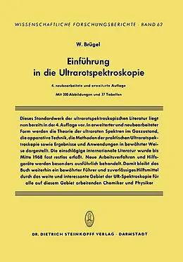 E-Book (pdf) Einführung in die Ultrarotspektroskopie von W. Brügel