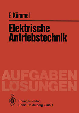 E-Book (pdf) Elektrische Antriebstechnik von Fritz Kümmel