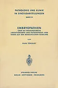 E-Book (pdf) Embryopathien von G. Töndury