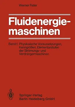 E-Book (pdf) Fluidenergiemaschinen von Werner Fister