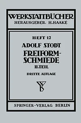 E-Book (pdf) Freiformschmiede von A. Stodt