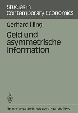 E-Book (pdf) Geld und asymmetrische Information von G. Illing