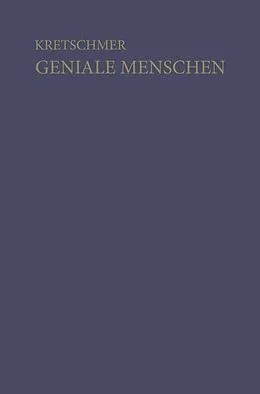 E-Book (pdf) Geniale Menschen von Ernst Kretschmer