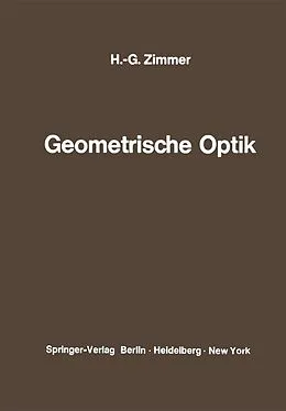 E-Book (pdf) Geometrische Optik von Hans-Georg Zimmer
